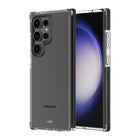 AXS PROShield Plus Drop-tested Clear Case for Samsung Galaxy S24 Ultra - Black-Sleek reinforced corners maximize shock absorption by creating an air cushion between your phone and any surface
