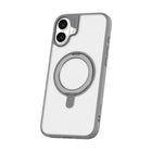TUFF8 iPhone 16 Glide360 Rugged MagSafe Case-360° Rotating Stand: Built-in stand that rotates to multiple angles for hands-free phone use.