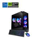 iBUYPOWER Gaming PC Desktop - Intel Core Ultra 7 265F CPU - NVIDIA RTX 5070 GPU - 1 TB SSD - 32 GB RAM - Windows 11 Home-Element 9 PC Case