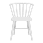 Zuo Shio Dining Chair - White-Weather resistant powder coated aluminum frame