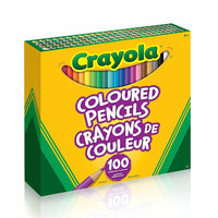 Crayola Coloured Pencils, 100 Pack-The different colours offer a rich and diverse palette to keep you calm, cool and colourful