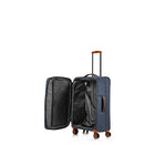 Champs Classic II 3-Piece Softside Luggage Set - Lightweight - Navy-Weight: 28"- 9.5 lbs, 24"- 7.5 lbs, 20" - 6 lbs