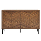 Modway Harper Chevron 59" Sideboard - Walnut-9