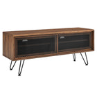 Modway Nomad 47" TV Stand - Walnut-Industrial Modern TV Stand