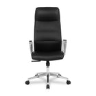 Chaise de bureau en microfibre PU à dossier haut TygerClaw-Support lombaire intégré pour maintenir une bonne position assise