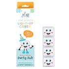 Glo Pals Light-Up Cubes - Party Pal Character-Made with 100% recycled plastic
