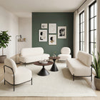 Zuo Arendal Accent Chair - Vanilla-Chair Weight Capacity: Supports up to 285 lb