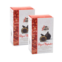 San Andrés - bonbons aux figues truffées enrobées de chocolat noir 120 g - paquet de 2-Préparés avec des figues séchées de qualité supérieure