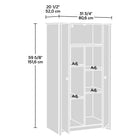 Sauder River Ranch Storage Cabinet - Sindoori Mango-7