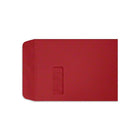 LUX 9 x 12 Open End Window Envelopes, Ruby Red, 250 Pack (LUX-1590-18-250)-9 x 12 open end window envelopes are perfect for sending documents/catalogs/direct mail/promotional material/brochures