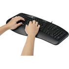 Adesso Ergonomic RGB USB Keyboard - Canadian Bilingual Layout-Durable construction for long-lasting use