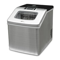 Royal Sovereign High Density Cubed Ice Maker (Plumb-in)-Commercial grade ice making technology uses waterfall effect to slowly make clear dense ice versus static quick freezing water that oxidizes and creates cloudy less dense ice
