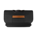 Bugatti Cannes 29" Softside Spinner Check-in Luggage - Black-Double 360-degree spinner wheels for smooth and quiet rolling (8 wheels)