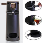 Kenmore - Ouvre-boîte électrique 3 en 1, aiguiseur de couteaux et ouvre-bouteille - Acier inoxydable-Ouvre des boîtes de toutes tailles 