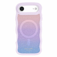 Kate Spade Wavy Compatible with MagSafe Case for iPhone 17 Air - Opal Glitter-10ft Drop Protection