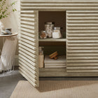 Modway Render 36" Faux Travertine Bathroom Vanity Cabinet - Travertine-5