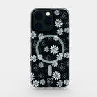 Incipio Forme for MagSafe for iPhone 16 Pro - Ditzy Floral Silver-Antimicrobial dual-layer defense. Slim, form-fitting design