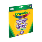 Crayola Coloured Pencils, 48 Count-Soft cores won't break easily, and presharpened tips are ready for use right out of the box