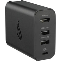 ASUS - Station d'accueil portable tout-en-un ROG 100 W-Améliorez votre expérience de jeu en vous connectant à un grand écran via HDMI 2.0, tout en connectant claviers, souris ou manettes via deux ports USB-A