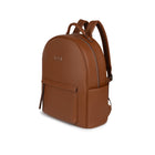 Design Lambert Inc - Le Miles - Sac à dos en cuir vegan, affogato-Compartiment rembourré pour ordinateur portable 13 pouces