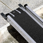 HOMCOM 8' Telescopic Wheelchair Ramp - Silver-Sold in pairs for complete wheelchair access solution 