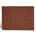 Champs Onyx Leather Access Top Wing Wallet - Brown-Leather Top wing wallet in gift box