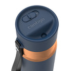 Contigo - Bouteille d’eau en plastique DualSip avec couvercle à double sens et courroie de transport, 828 ml (28 oz)-Courroie amovible : Confort et commodité réunis