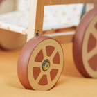 Miniland - Accessoire de poupée en fauteuil roulant en bois-Niveaux Prématernelle volontaire