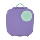 b.box Mini Lunchbox - Lilac Pop-Two sealed compartments are leakproof, securing wet foods (no liquids)