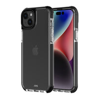 AXS PROShield Plus Drop-tested Clear Case for Apple iPhone 15 Plus - Black-Sleek reinforced corners maximize shock absorption by creating an air cushion between your phone and any surface