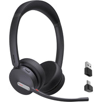 Yealink BH70 Dual USB-C/USB-A Bluetooth Headset - UC-3-mic beamforming noise cancellation technology