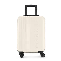 Bugatti The Classic Carry-on Hardside Luggage - Egret-Made from a durable blend of ABS and polycarbonate composite