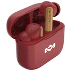 House Of Marley Little Bird True Wireless Earbuds - Red-6-hour playtime (without case)