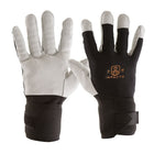Impacto BG473 Full Finger Anti-vibration Glove W/wrist Support, Medium-Anti-impact and anti-vibration glove with air padding