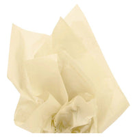 JAM Paper Tissue Paper - Ivory - 50 Sheets-Colour: Ivory | Great for birthdays, holidays, and any gifting occasion