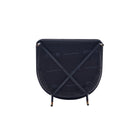 Manhattan Comfort - Lot de 2 chaises de salle à manger modernes Flor 22,83 po en tissu sergé noir-10