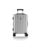 Heys SpinLite 21" Carry-on Luggage - Silver-Durable scuff-resistant, diamond-emboss textured surface