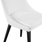 Modway - Viscount Tissu Fauteuil d’appoint de salle à manger Ensemble de 2 - Blanc-10