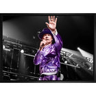 The Tragically Hip Gord in Purple - Framed Canvas - 31" x 22"-Premium music memorabilia