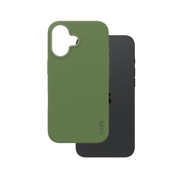 PanzerGlass CARE Case Fashion MagSafe iPhone 16 - Green-Fearlessly fashionable, slim desing and smooth grip
