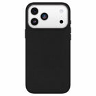 OtterBox - Étui Symmetry Cactus Leather MagSafe avec Contrôle de la Caméra pour iPhone 17 Pro Max - Noir Cendré-Ouverture conçue avec précision pour une interaction facile avec le contrôle de la caméra