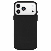OtterBox - Étui Symmetry Cactus Leather MagSafe avec Contrôle de la Caméra pour iPhone 17 Pro Max - Noir Cendré-Ouverture conçue avec précision pour une interaction facile avec le contrôle de la caméra