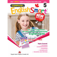 Popular Book Company Complete EnglishSmart - Grade 5-Audio clips for phonics and listening comprehension 