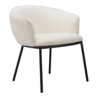 Zuo Essen Dining Chair - Ivory-Assembly required