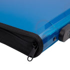 JAM Paper Plastic Zipper 1.5" 3-Ring Binder - Blue-Quantity: Sold Individually | Made to be long lasting and resist tearing or bending, easy to clean.