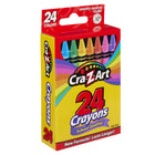 Cra-Z-Art Crayons - 24 Pack-Kids love the freedom of choosing from a vibrant range of art crayons, from yellows, reds, oranges, pinks, peaches, blues, purples, greens, greys, browns, and black – Cra-Z-Art ensures there's a colour for every creative need