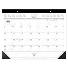 Staples 2027 Monthly Desk Pad Calendar - 17" H x 21-3/4" W - Bilingual-12 months: January 2027 - December 2027
