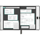 AT-A-GLANCE Undated Foundation Weekly/Monthly Planner - 8-1/4" H x 5-3/4" W - Black - English-Special pages include an intro page, holiday list, 4-year reference calendar, and notes