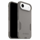 OtterBox Commuter Compatible with MagSafe Case with Camera Control for iPhone 17 Air - Cottonwood Glen Brown-Port covers block dust and dirt