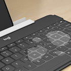 Logitech Keys-To-Go Bluetooth Keyboard for iPhone, iPad, and Apple TV - Black-Type for up to 3 months without needing to recharge the battery so you can spend more time typing and less time wondering where you left that charging cable.
